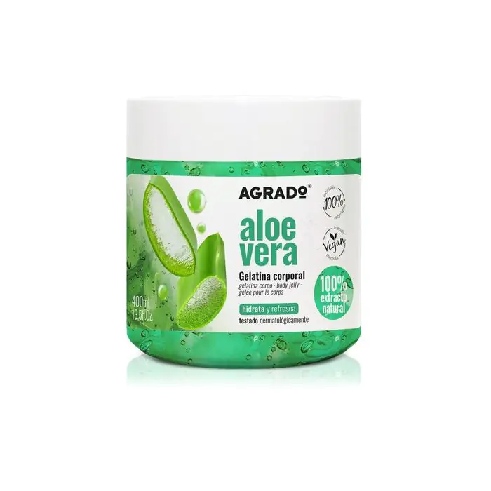 

Средство после загара gelatina corporal aloe vera Agrado, объем 400 мл
