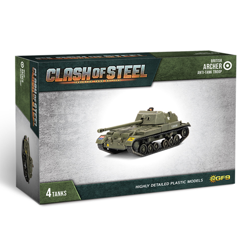 

Фигурка Clash Of Steel – Archer Anti-Tank Troop (X4 Plastic) Gale Force Nine