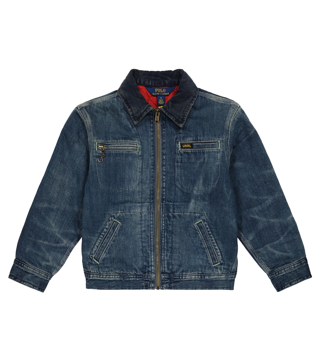 

Джинсовая куртка Polo Ralph Lauren, синий