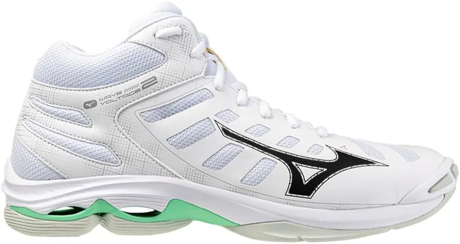Волейбольные кроссовки Mizuno Wave Voltage 2 Mid, унисекс, для взрослых, White