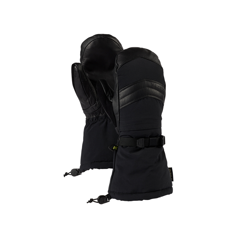 

Ski Gloves Windproof And Rainproof, Cold Resistant Thermal Unisex Mittens Women's BURTON, черный