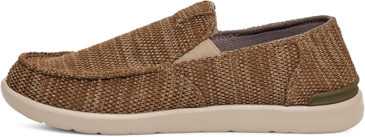Мужские лоферы Sanuk Tripper Lite 2 Sl Mesh, хаки — фото 4