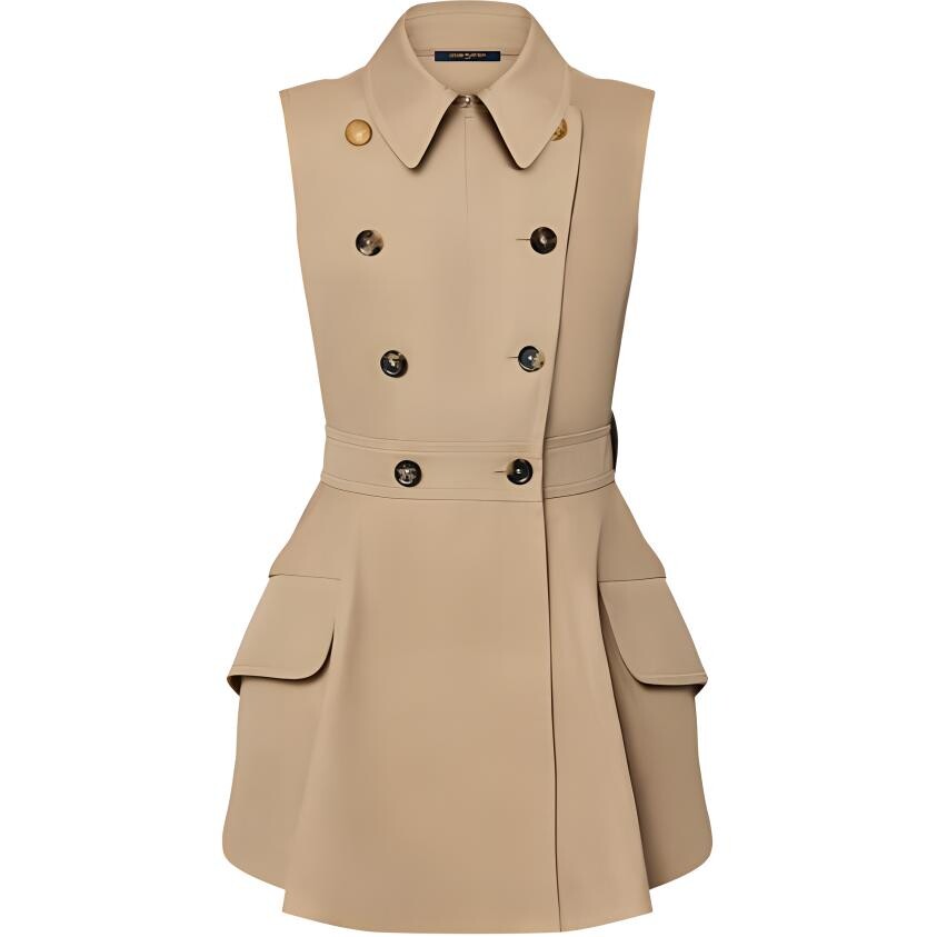 

Платье без рукавов женское Savannah Beige Louis Vuitton