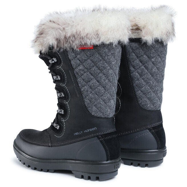 Сапоги женские Helly Hansen WGaribaldi Vl высокие с мехом, черный — фото 3