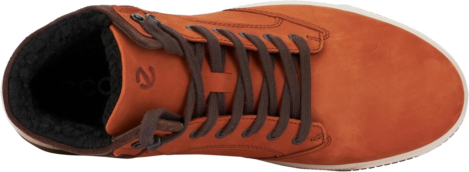 Мужские ботинки ECCO Byway Tred на шнуровке, Cognac Nubuck/Coffe Suede — фото 3