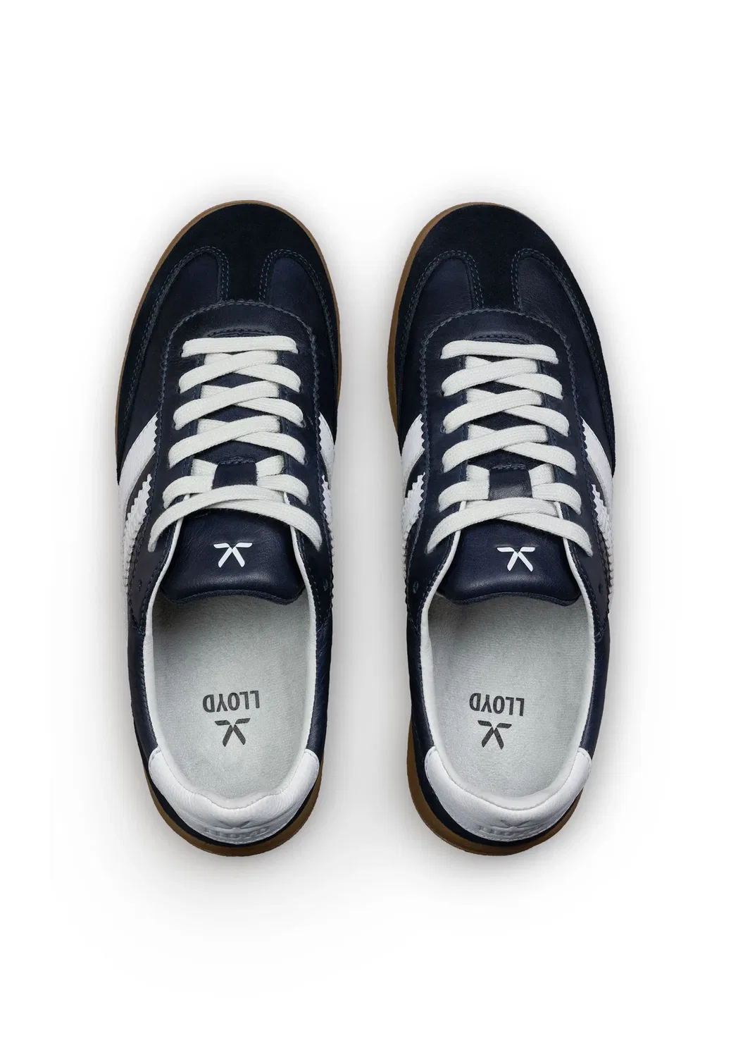 Sneakers High, кожаные, LLOYD, синий — фото 3