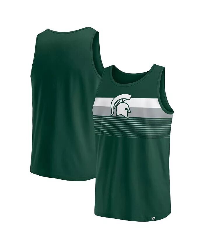 

Мужская зеленая майка-топ Michigan State Spartans Wild Game Fanatics