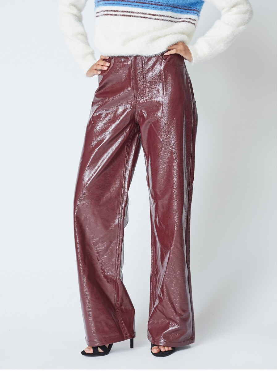 

Брюки свободного кроя cocouture Posy, Wine red