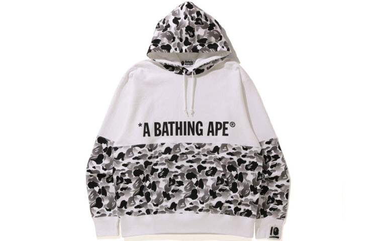 

Толстовка Bape для мужчин A Bathing Ape, белый