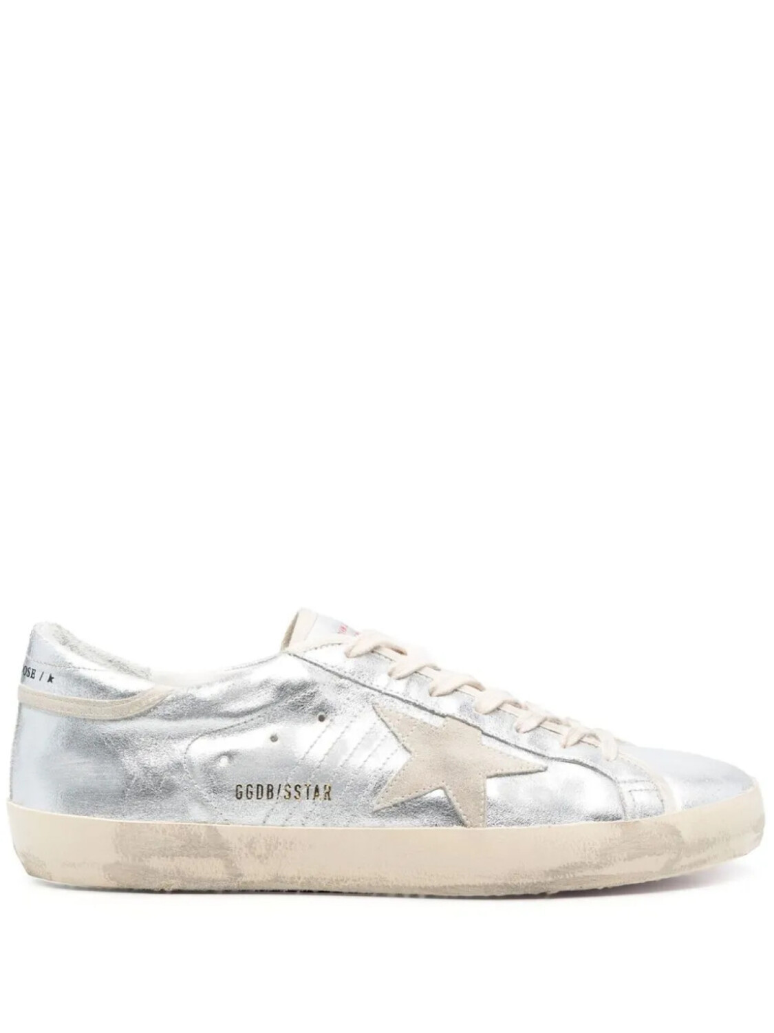 

Низкие кеды Golden Goose Super-Star, серебристый