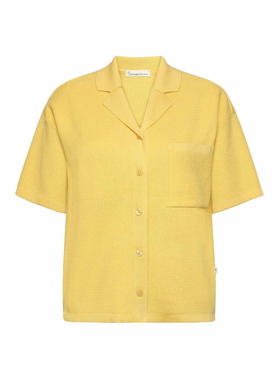 

Рубашка KnowledgeCotton Apparel, желтый