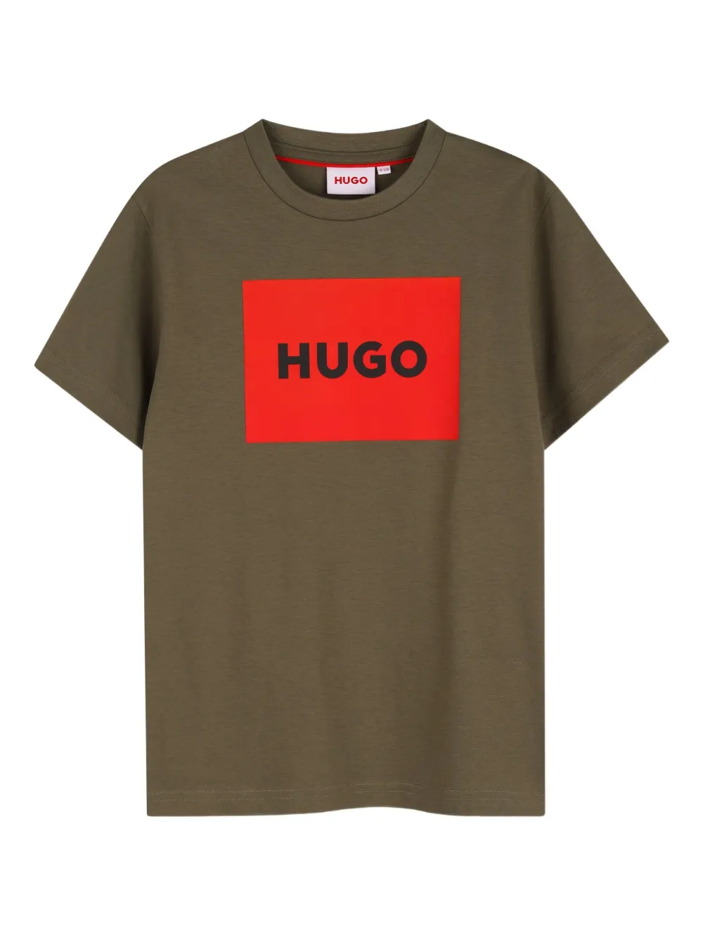 

Футболка с логотипом HUGO KIDS, зеленый