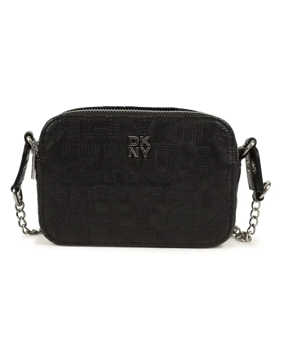 

Черная женская сумочка из полиуретана DKNY, черный