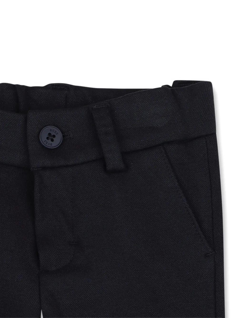 Брюки на пуговицах Boss Kidswear, синий — фото 3