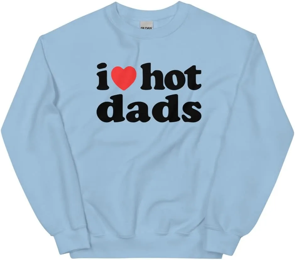 

Футболка с принтом I Love Hot Dads