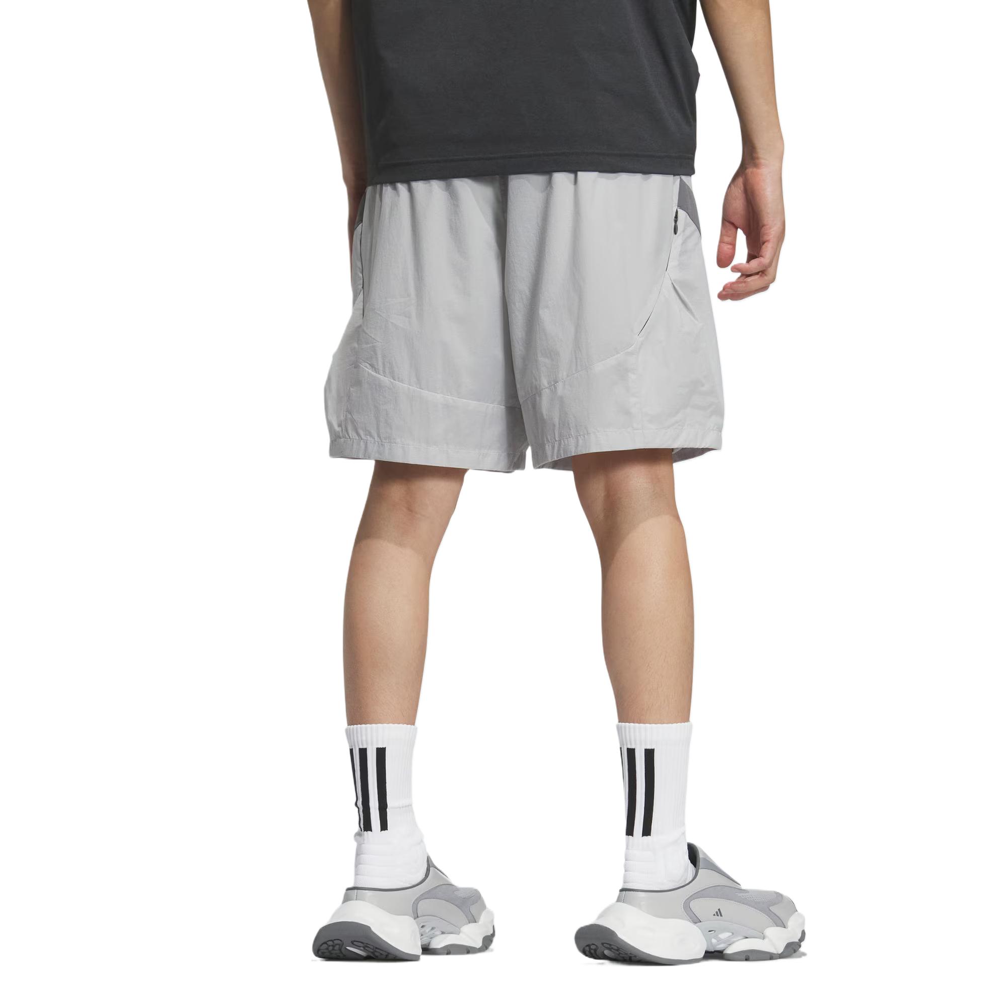 FOS FUTURE STYLE WOVEN SHORTS повседневные шорты мужские light gray Adidas, светло-серый — фото 3