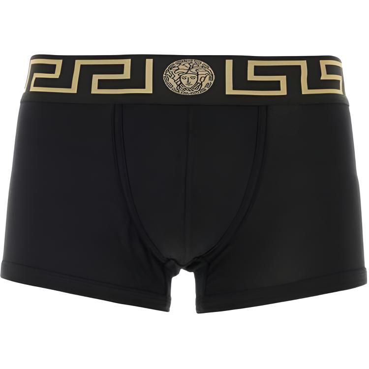 

Трусы-боксеры Greca Border Stretched VERSACE, черный