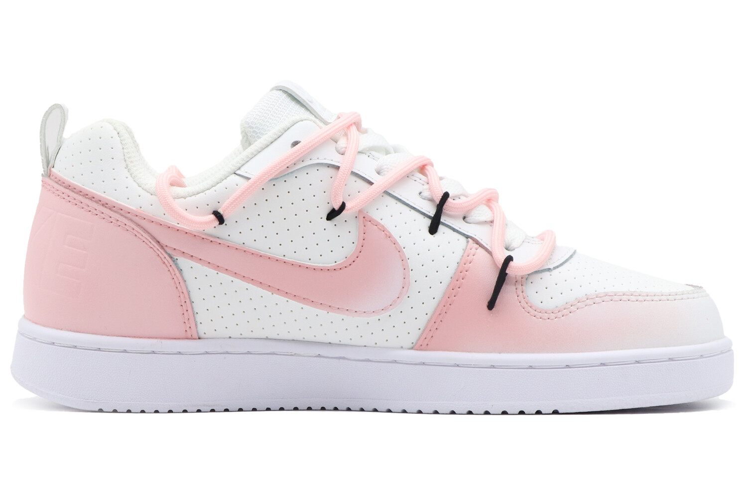 

Кроссовки Nike Court Borough Skateboarding Shoes Men Low-top Pink/white, розовый