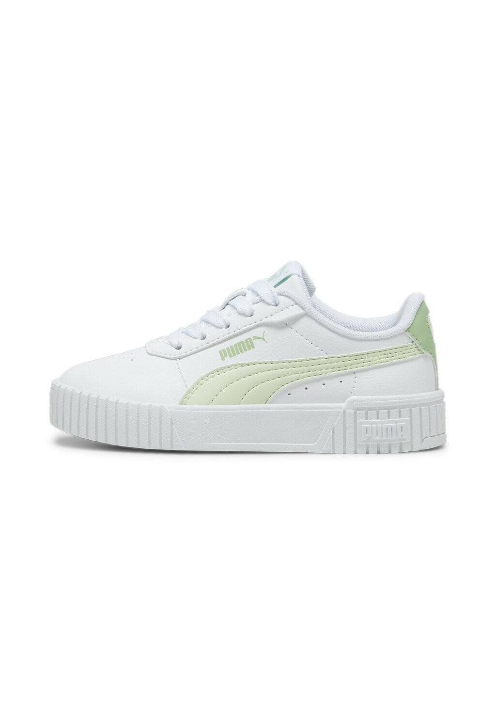 

Низкие кроссовки Carina 2.0 Puma, цвет white green illusion pure green