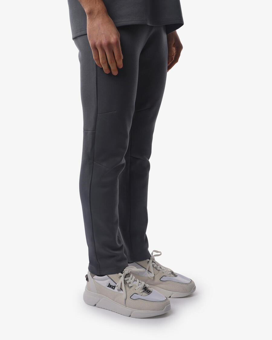 

JAKED Темно-серые синтетические спортивные брюки для мужчин