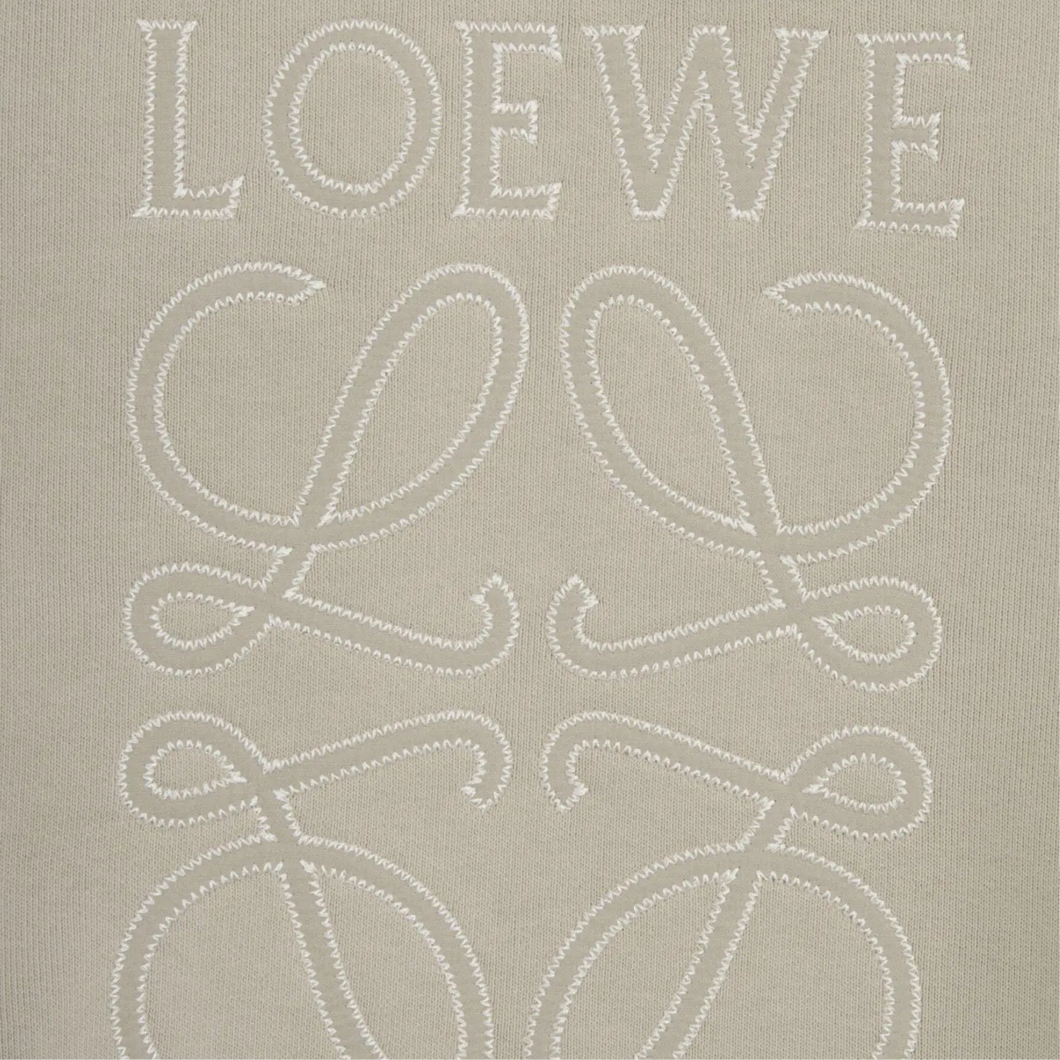 Свободная футболка LOEWE, темно-бежевый — фото 4