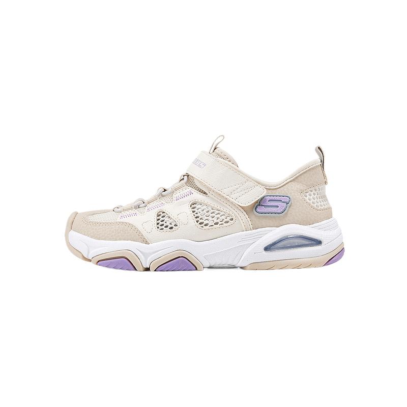 

Детские сандалии SKECHERS GIRLS с дышащим низким верхом для детей Skechers Kids, Natural