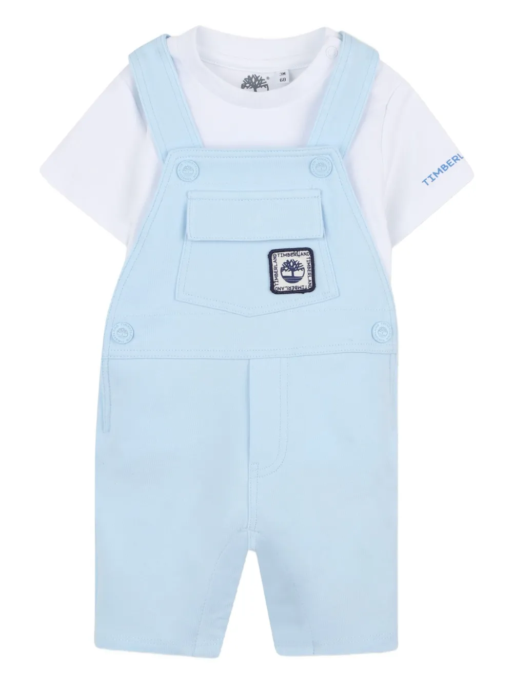 

Комбинезон с карманами Timberland Kids, белый