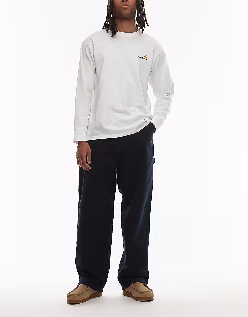 

Брюки свободного кроя OG с одним коленом, темно-синего цвета Carhartt Wip