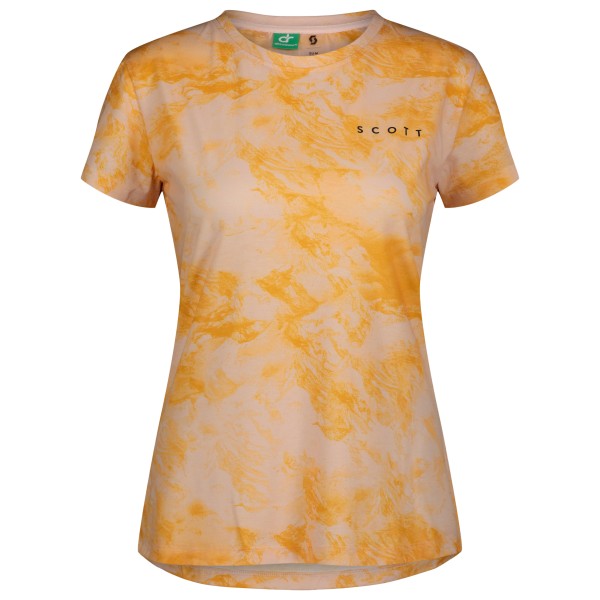 

Женская футболка DRI Tie Dye - функциональная рубашка Scott, розовый