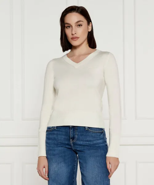 

Свитер Regular fit Guess Jeans, бежевый