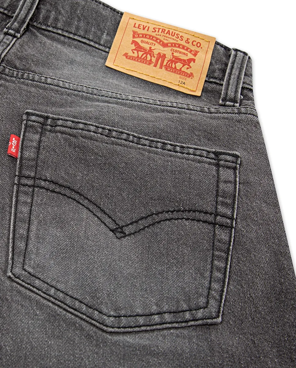 Узкие джинсы Stay Loose для мальчика Levi's, серый — фото 3