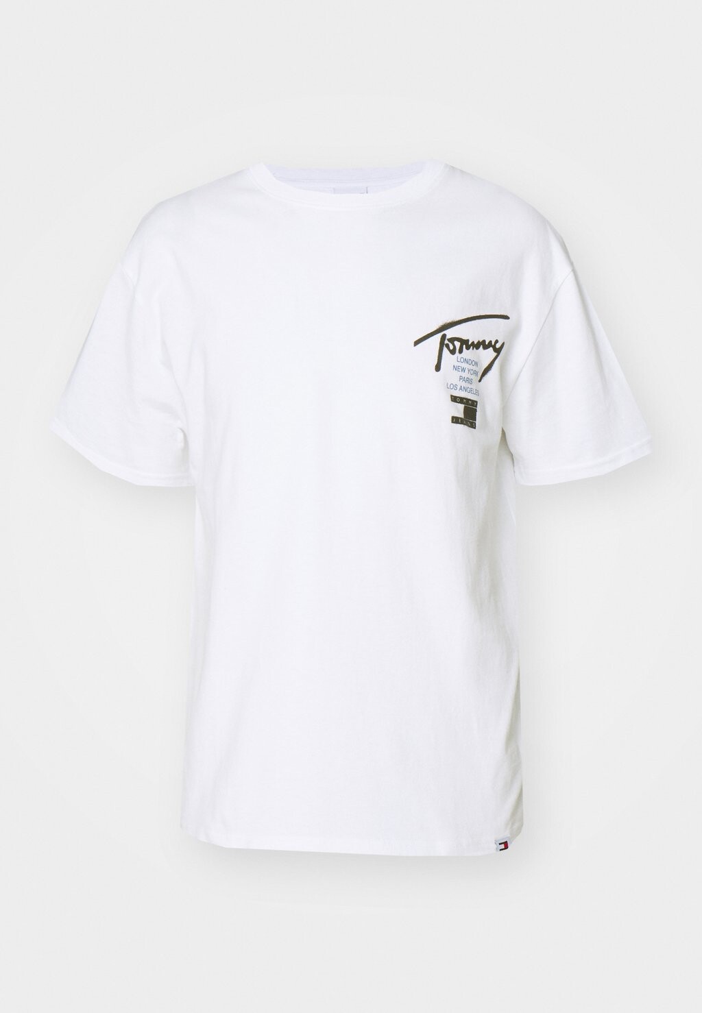 

Футболка с набивным рисунком Graffiti Tee Unisex Tommy Hilfiger, белая