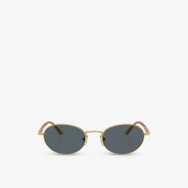 

Солнцезащитные очки po1018s в металлической круглой оправе Persol, желтый