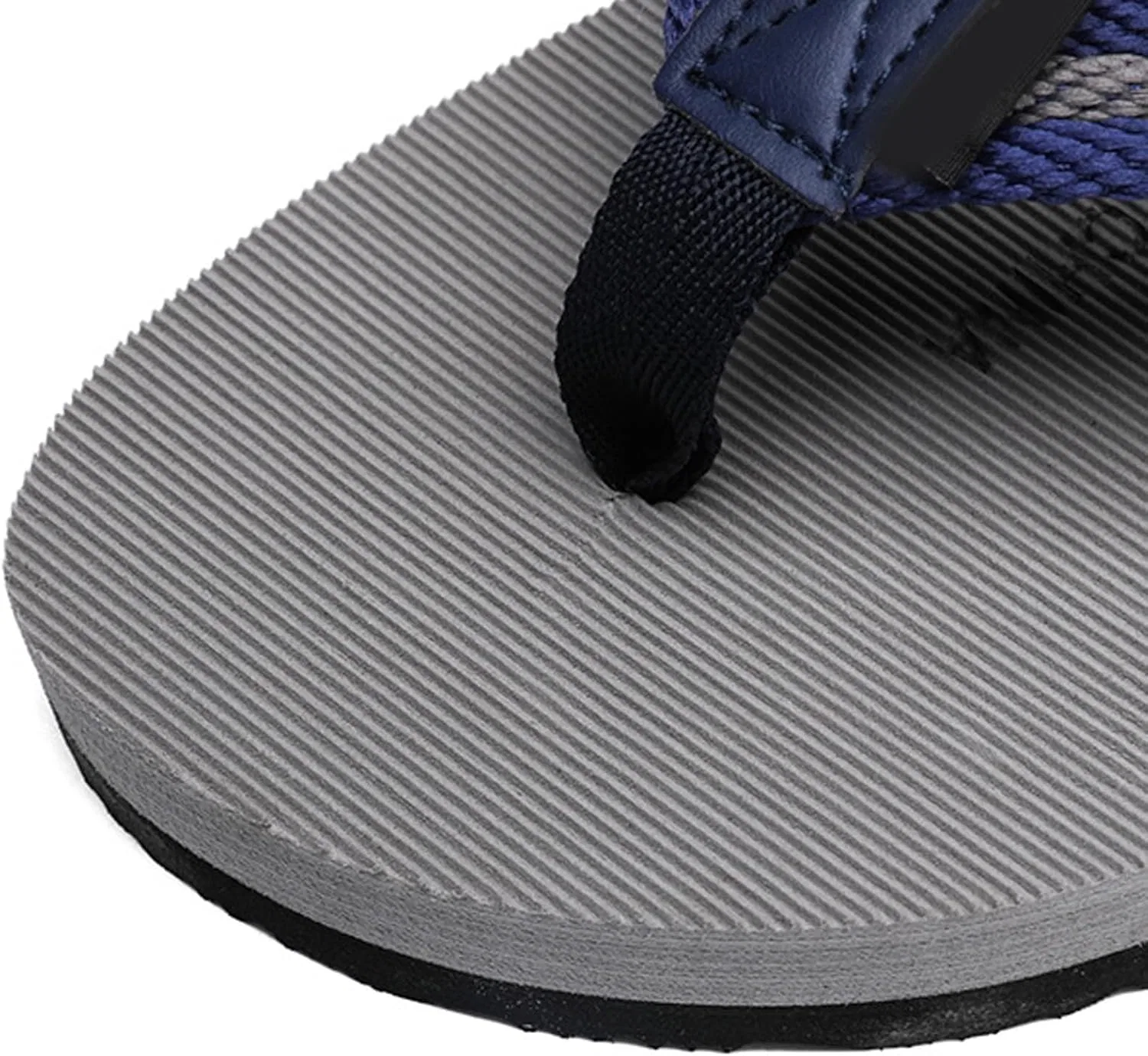 Generisch Вьетнамки Herren Zehentrenner Zehensandalen Sandalen Breite Füße Sommer Hausschuhe Sommerschuhe Badeschlappen Badelatschen Badesandalen Вьетнамки, 011 Blue — фото 4