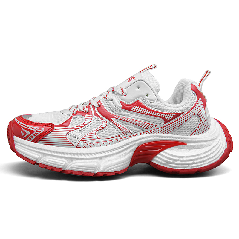 

Topland Нескользящие легкие низкие массивные кроссовки унисекс красные, цвет Red