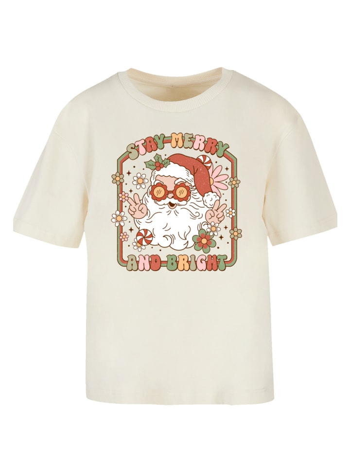 

Футболка Stay Merry And Bright Hippie Santa в Уайтсэнде F4NT4STIC