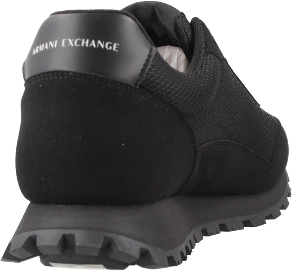 Мужские кроссовки Armani Exchange Drop, черный — фото 3