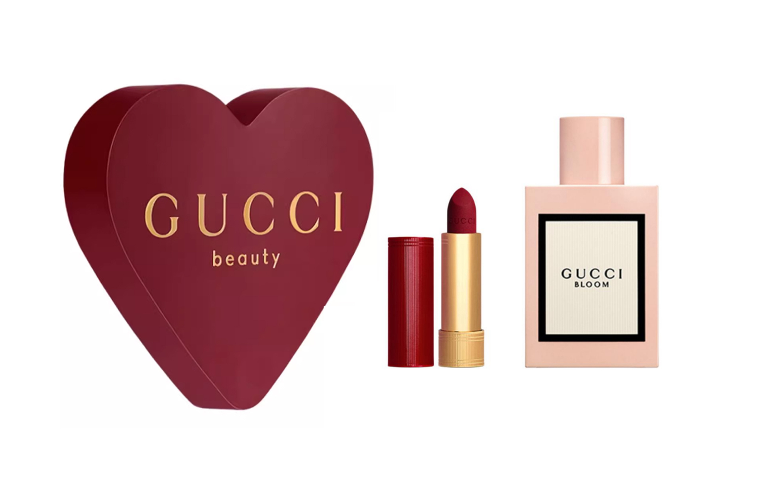 

GUCCI Flower Joy Velvet Matte Lipstick Perfume Gift Box Set Eau De Parfum EDP Tuberose Jasmine 50ml+3.5g/30ml+3.5g