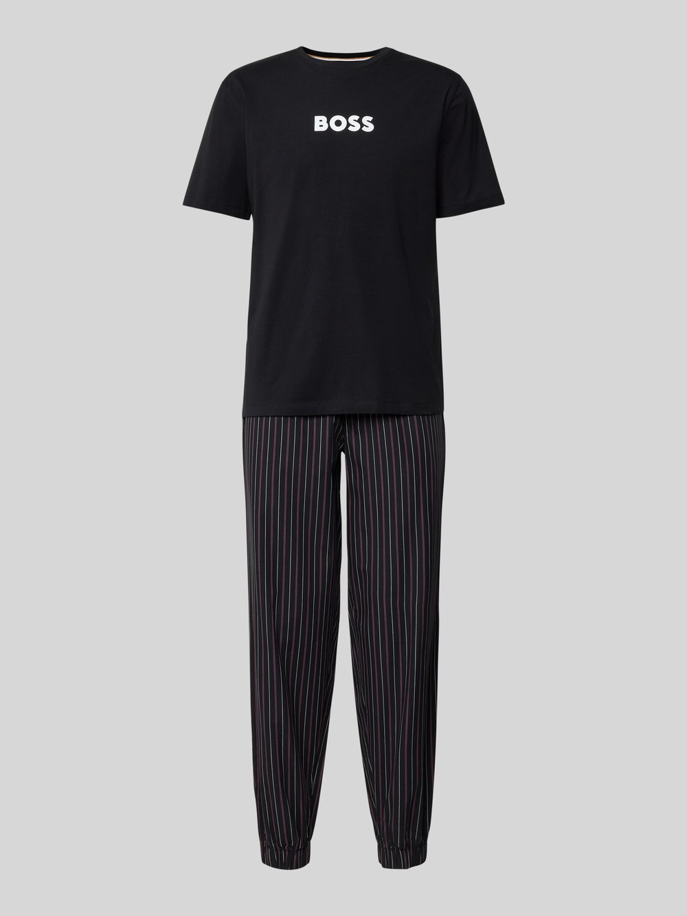 

Пижама с этикеткой, модель «Easy» BOSS, черный