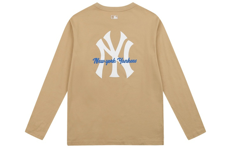

MLB Футболка New York Yankees унисекс бежевая, Бежевый, MLB Футболка New York Yankees унисекс бежевая
