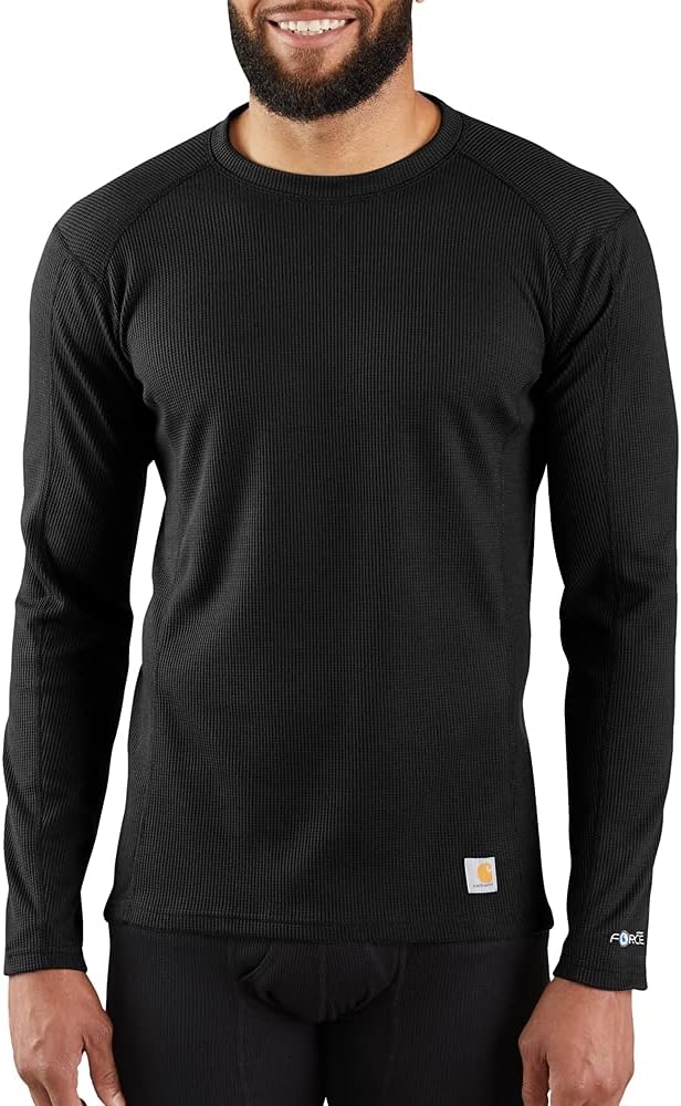 

Carhartt мужская базовая футболка MBL113 Base Force Midweight Classic Crew, Black