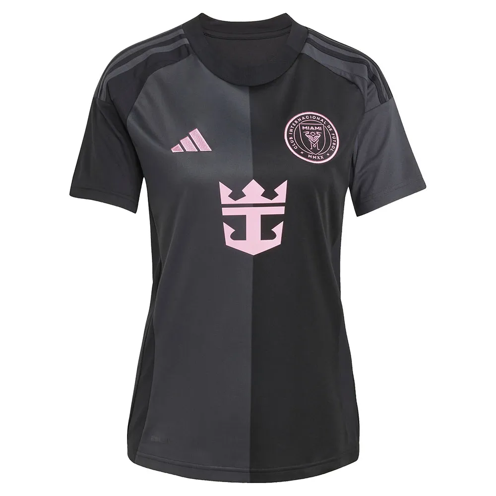 Футболка с коротким рукавом adidas Inter Miami CF 25/26 Messi Away Woman, черный — фото 3