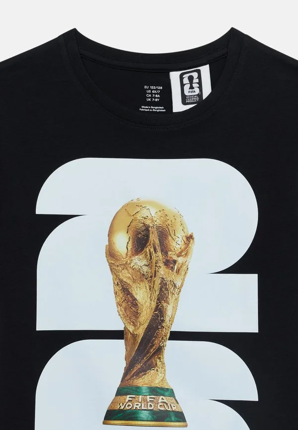 Футболка с принтом nkmmalle fifa Name It, Black — фото 4