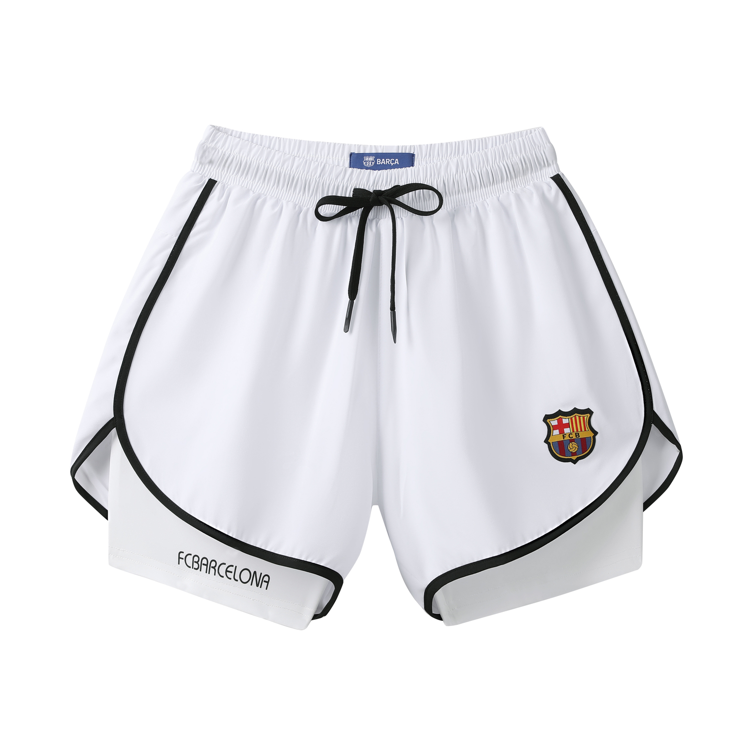 

Повседневные шорты унисекс FCB ARCELONA, белый