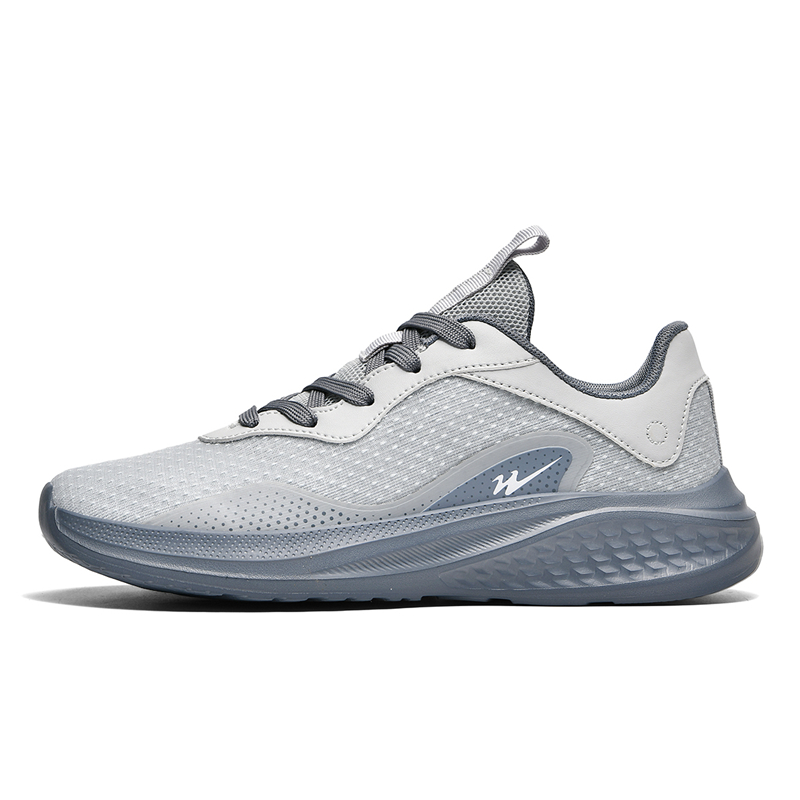 

Binary Амортизирующие беговые кроссовки с поддержкой, легкие дышащие нескользящие мужские низкие - светло-серые, цвет Light Gray