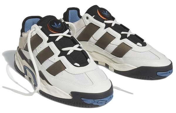 Кроссовки оригиналы niteball Adidas, белый — фото 3