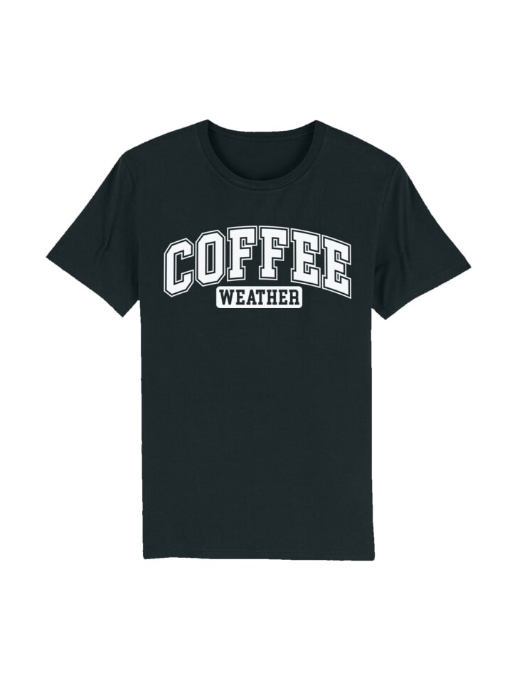 

Футболка F4NT4STIC T-Shirt Coffee Weather Winter Holiday Weihnachts, черный