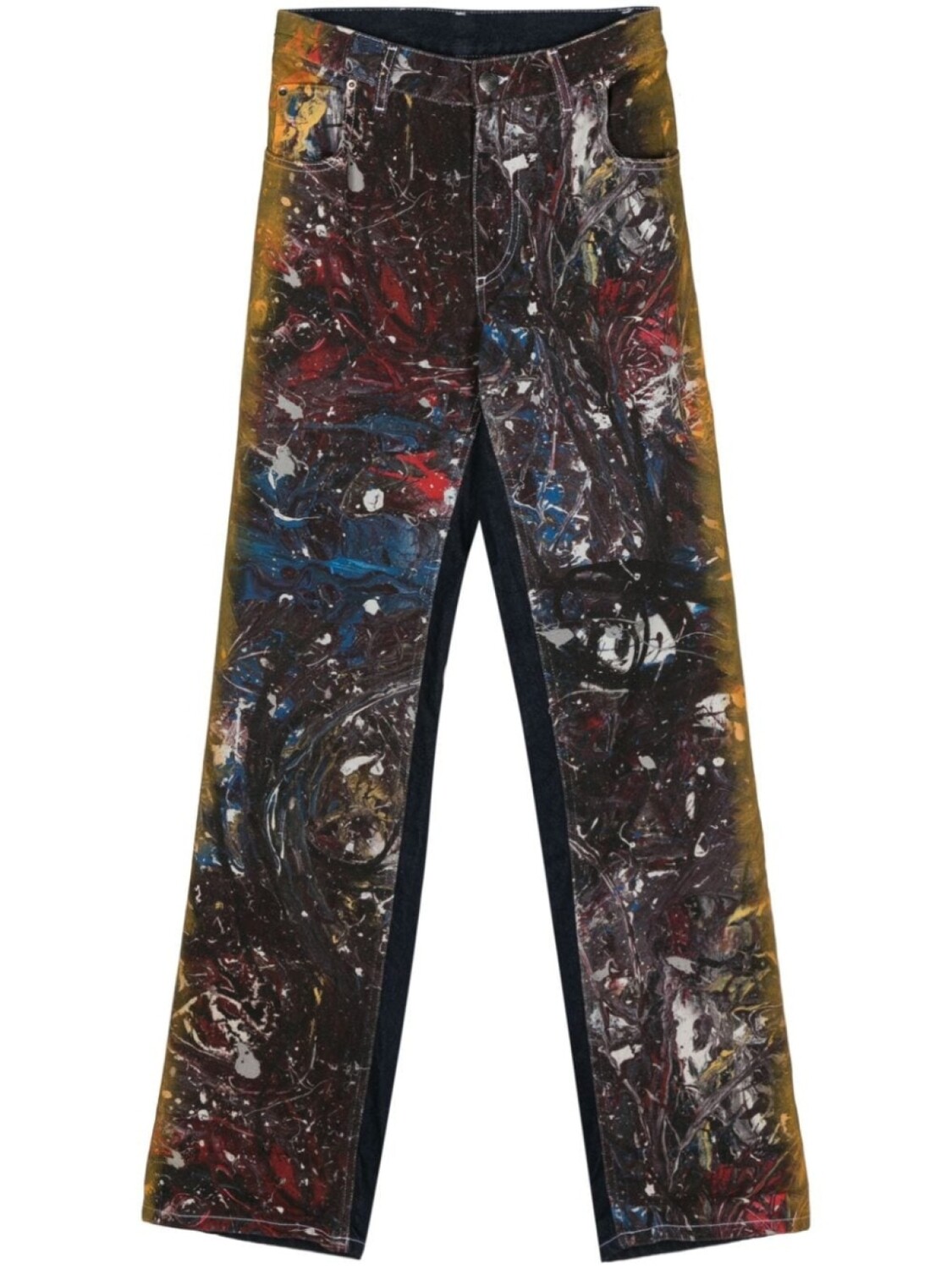 

Charles Jeffrey Loverboy джинсы Exclusive Painted Art, синий