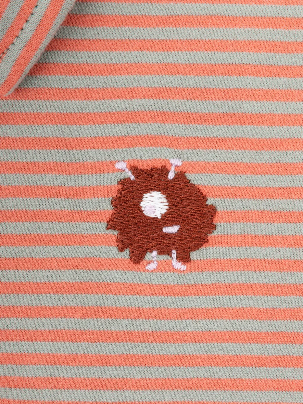 Рубашка поло Beastie Stripes с вышивкой Knot, красный — фото 3