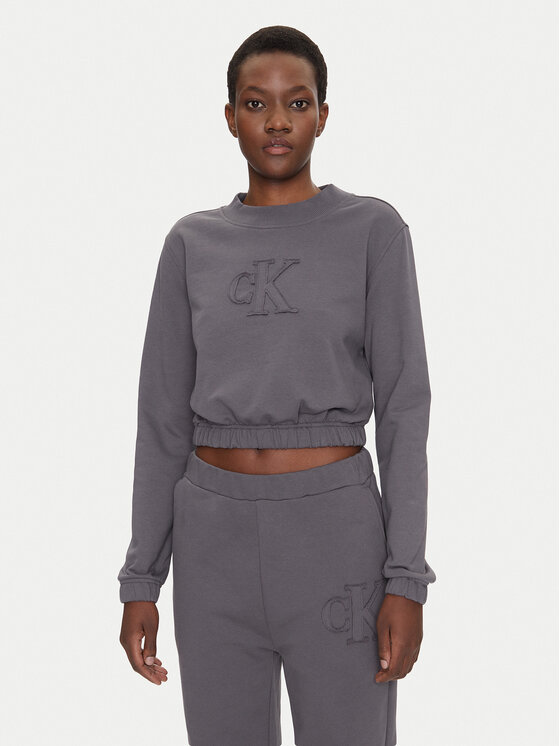

Толстовка обычного кроя J20J225363 Calvin Klein Jeans, серый